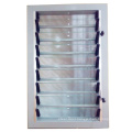 China hot sale bathroom used aluminium louver windows factory cheap price of glass louver